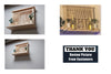 Shinto Modern Home Shrine Set with Wooden Ritual Fittings, "AMATERASU" thin, compact, wall-mounted type 12.7H