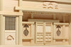 Yamako Shinto Alter Shrine Japanese Tono-Cypress Wood Kamidana Box-Type W/Shinto Altar Fittings Set, 23.2W Inch