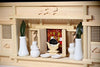 Yamako Shinto Alter Shrine Japanese Tono-Cypress Wood Kamidana Box-Type W/Shinto Altar Fittings Set, 23.2W Inch