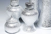 Yamako Shinto Altar Fittings Ceramic Seven Piece Set Chirimen Silver Color M