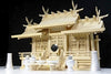 Yamako Shinto Altar Fittings Ceramic Seven Piece Set Chirimen Silver Color M