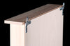 Shinto Modern Home Shrine Set with Wooden Ritual Fittings, "AMATERASU" thin, compact, wall-mounted type 12.7H