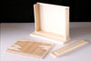 Shinto Modern Home Shrine Set with Wooden Ritual Fittings, "AMATERASU" thin, compact, wall-mounted type 12.7H