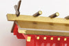 YAMAKO Shinto Altar Home Shrine KAMIDANA INARI Red Model triple Gate with Golden Roof Overcoating