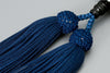 buddhist prayer beads Blue tiger eyes Mens
