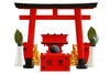 Yamako Shinto Amulet & Charm Shrine Set "Inari Rakuen Jingu Shrine" Inspired By Fushimi Inari