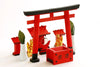Yamako Shinto Amulet & Charm Shrine Set "Inari Rakuen Jingu Shrine" Inspired By Fushimi Inari